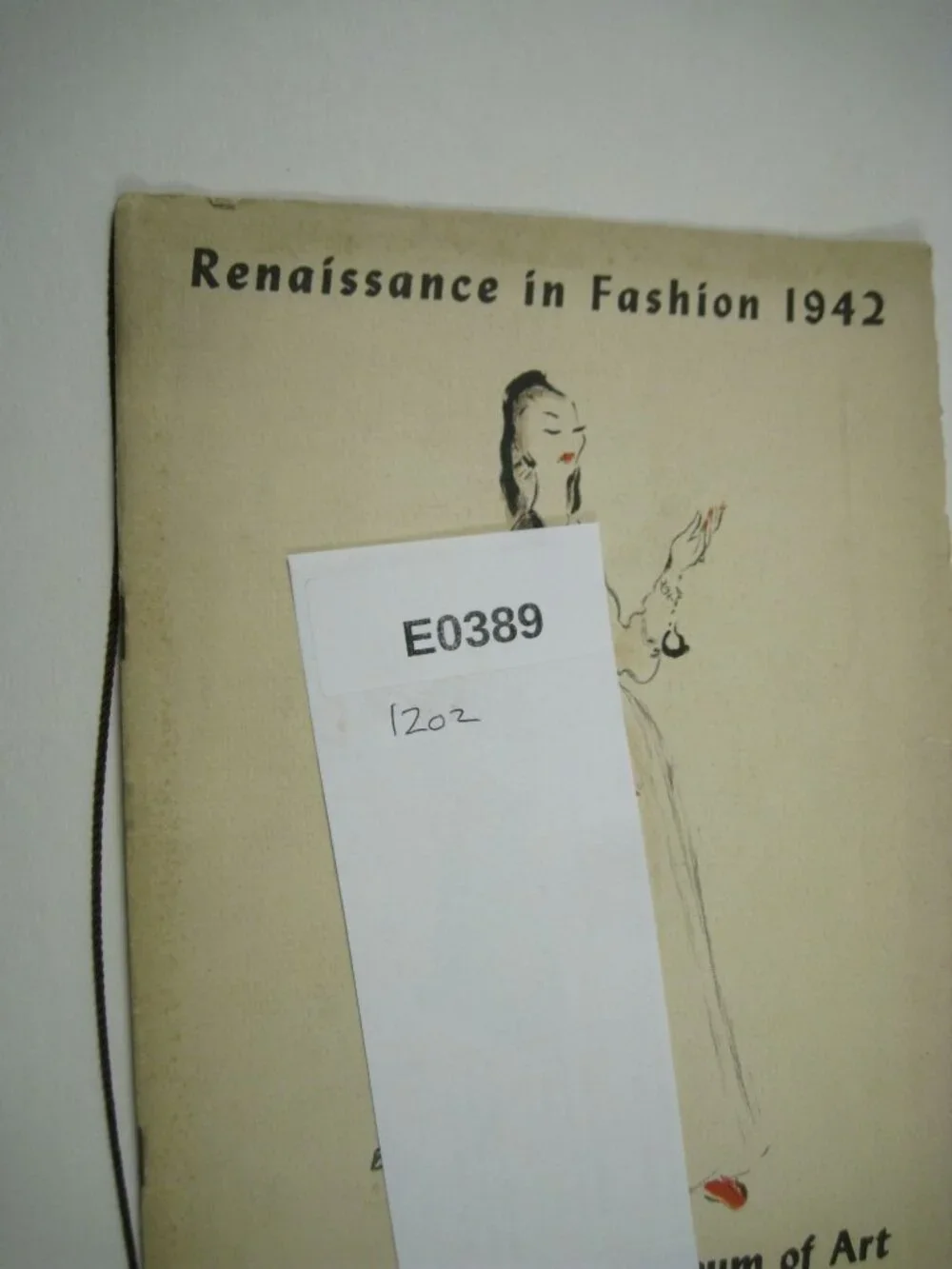 Renaissance In Fashion 1942 Program Metropolitan Museum Of Art Vintage
